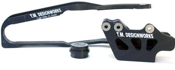 T.M. Designworks YCP-OR4-BK Dirt Cross Multi-Purpose Chain Slide-N-Guide Kit FE1 Guide - Black