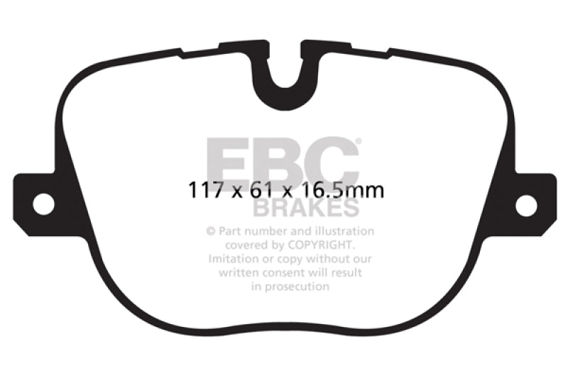 Load image into Gallery viewer, Ebc DP42068R EBC Yellowstuff Brake Pad Sets
