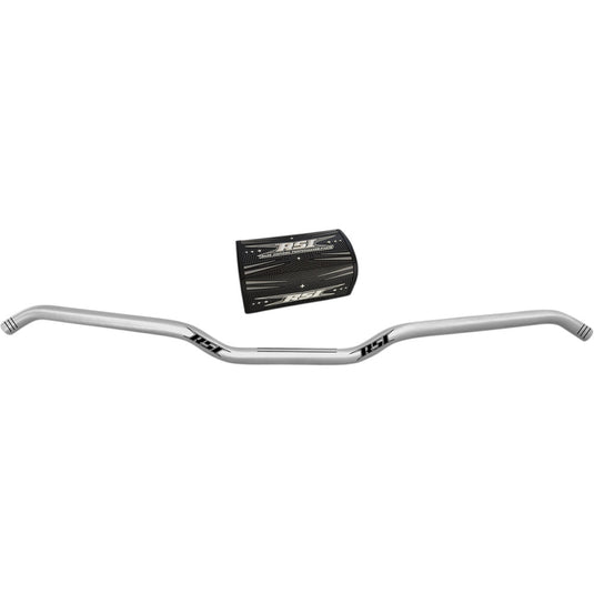 Rsi Racing T6-10R-SLV 7/8in. Hustler Aluminum Handlebars - Silver