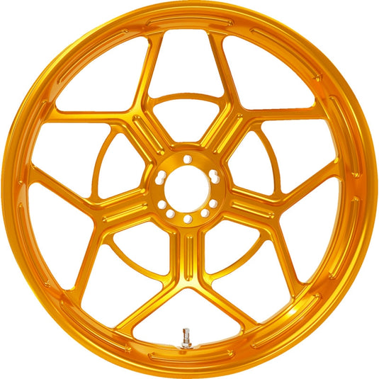 Arlen Ness 71-585 Speed-5 Forged Wheel - 21x3.5 - Gold