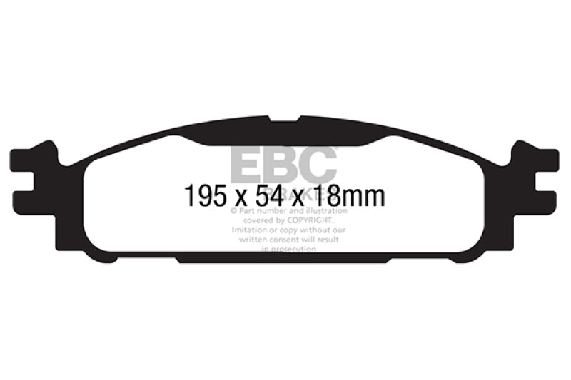 Load image into Gallery viewer, Ebc DP21873 EBC Greenstuff Brake Pad Sets

