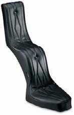 Drag Specialties DS-907200 King and Queen Seat - 12in. Diamond Stitching