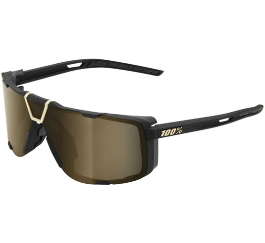 Soft Tact Black / Gold Mirror Lens