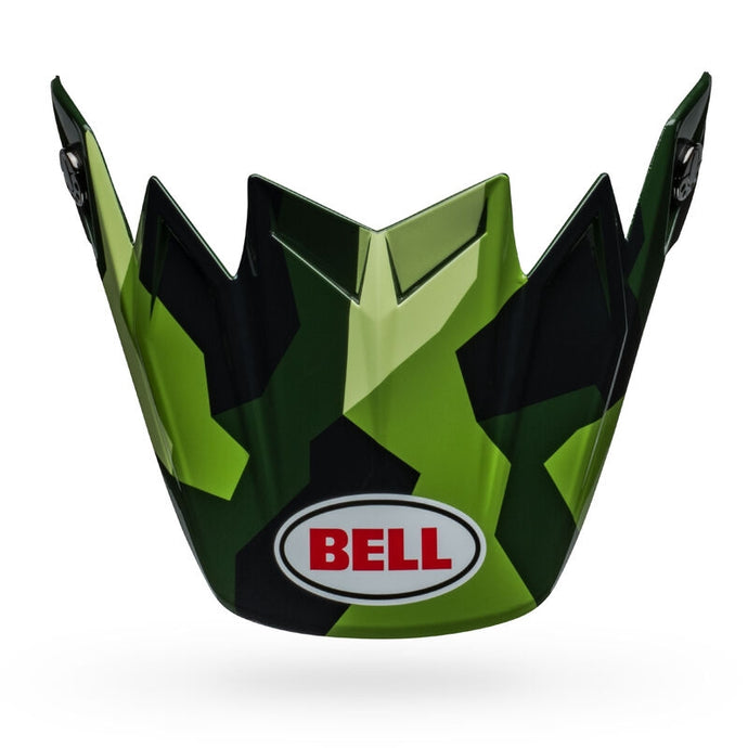 Bell Helmets Visor for Moto-9S Flex Rover Helmets - Gloss Olive Camo