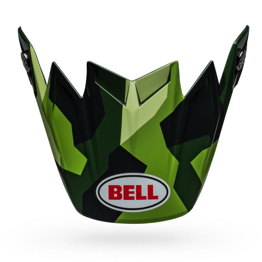 Bell Helmets Visor for Moto-9S Flex Rover Helmets - Gloss Olive Camo