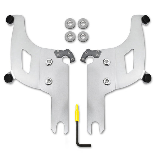 Memphis Shades MEB2049 Trigger-Lock Mount Kit for Bullet Fairing - Black
