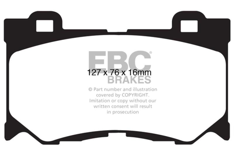 Load image into Gallery viewer, Ebc DP31823C EBC Redstuff Brake Pad Sets
