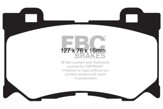 Ebc DP31823C EBC Redstuff Brake Pad Sets