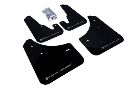 Rally Armor MF9-UR-BLK/SIL RAL UR Blk Flap/Silver Logo