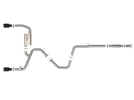 Afe 49-37028-B AFE Exhaust Cat Back