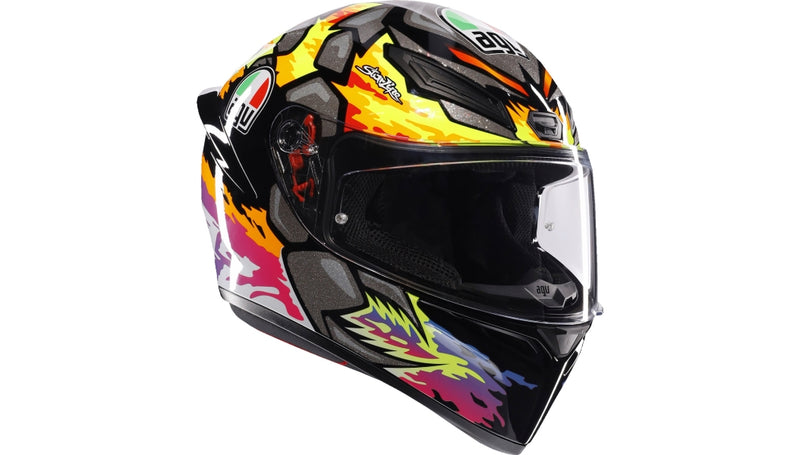 Load image into Gallery viewer, Agv K1 S Bezzecchi 2023 Helmet (Small, Multi)
