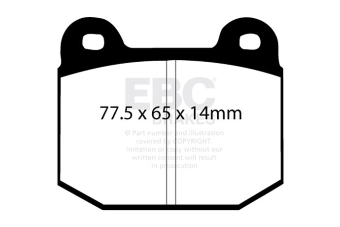 Ebc DP3197/2C EBC Redstuff Brake Pad Sets