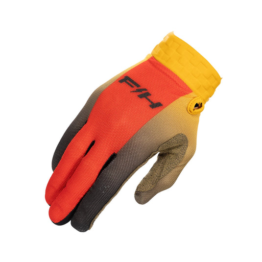 Fasthouse Vapor React Youth Gloves (X-Small, Racing Red/Black)