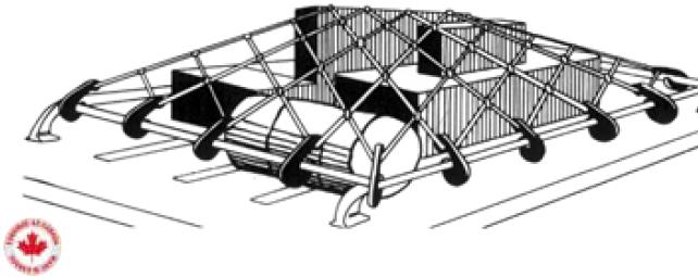 Erickson 01016 Cargo Net for Top of Vehicle