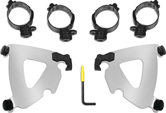 Memphis Shades MEK2043 Trigger Lock Mount Kit for Road Warrior Fairing - Polished