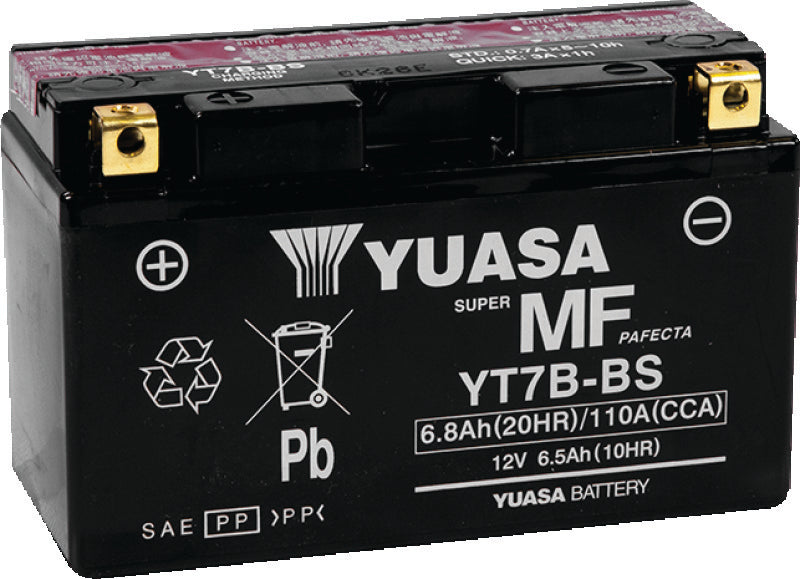 Load image into Gallery viewer, Yuasa Battery YUAM62T7B YSA Maintenance Free Battery
