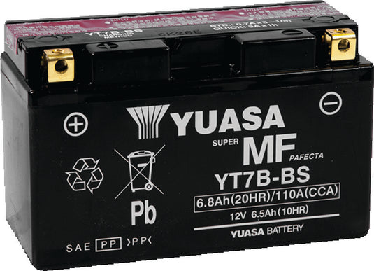 Yuasa Battery YUAM62T7B YSA Maintenance Free Battery