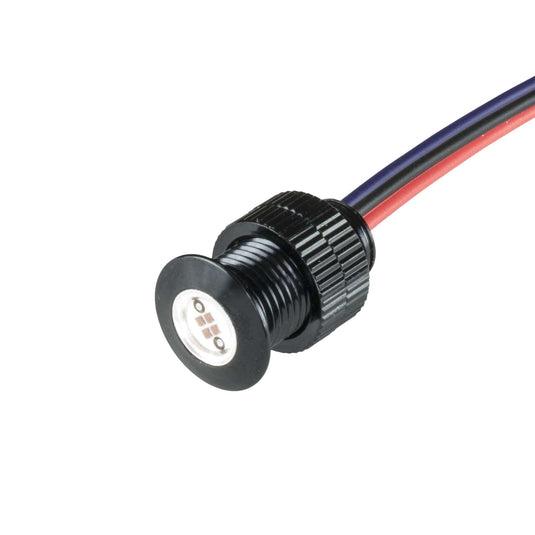 Bagger Nation BOLTS-DRL-B Lightning Bolts Led Light - White/Amber - Black