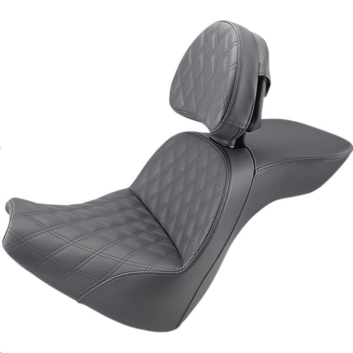Saddlemen 818-31-030LS Explorer LS Touring Seat with Backrest