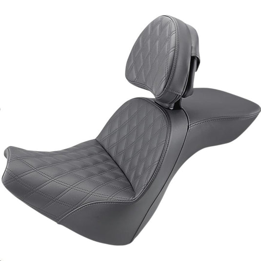 Saddlemen 818-31-030LS Explorer LS Touring Seat with Backrest
