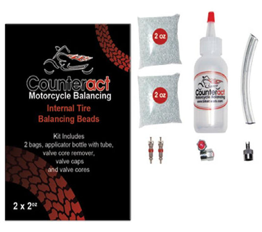 Counteract MK2/3 Tire Balancing Beads and Installation Bottle