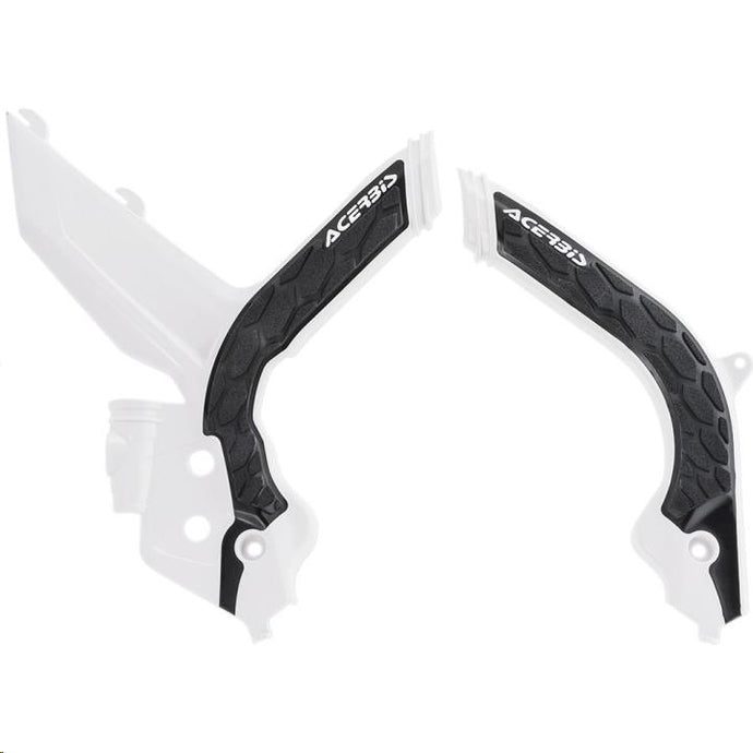 Acerbis 2783151035 X-Grip Frame Guards - White/Black