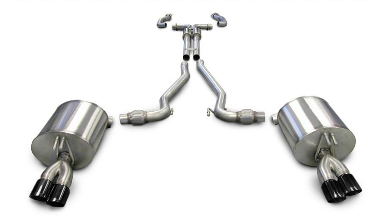 Load image into Gallery viewer, Corsa Performance 14950BLK COR Cat-Back + X-Pipe Sport
