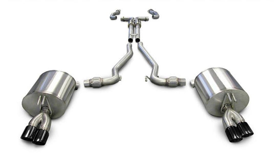 Corsa Performance 14950BLK COR Cat-Back + X-Pipe Sport
