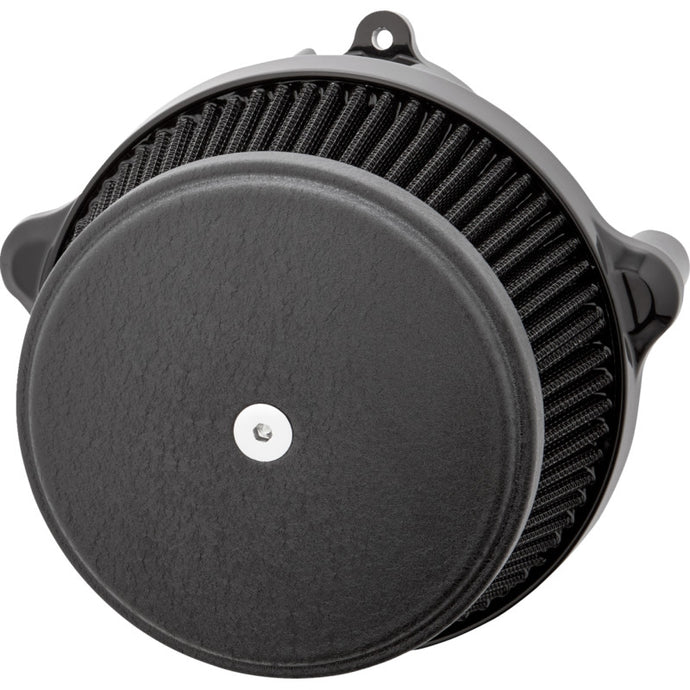 Arlen Ness 600-303 Big Sucker Stage I Air Filter Kit - Smooth - Black