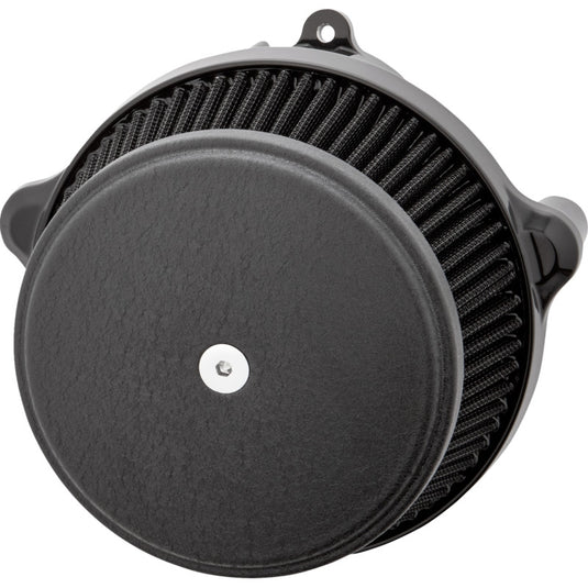 Arlen Ness 600-303 Big Sucker Stage I Air Filter Kit - Smooth - Black
