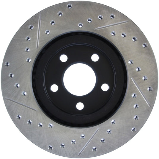 Stoptech 127.63053L ST Slot & Drill Brake Rotors