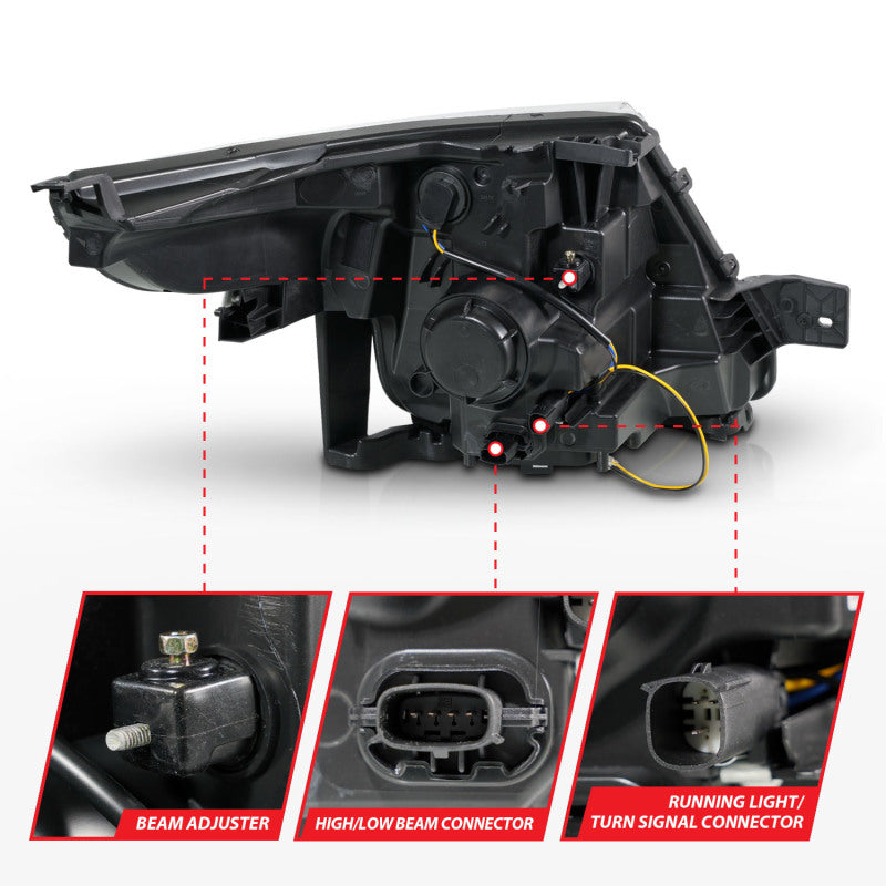 Load image into Gallery viewer, Anzo 111576 ANZ LED/Projector Headlights
