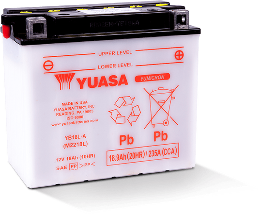 Yuasa Battery YUAM2218LTWN YSA Yumicron Battery