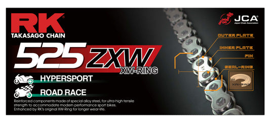 Rk Chain CC525ZXW-120 RKC Non Sealed Chain