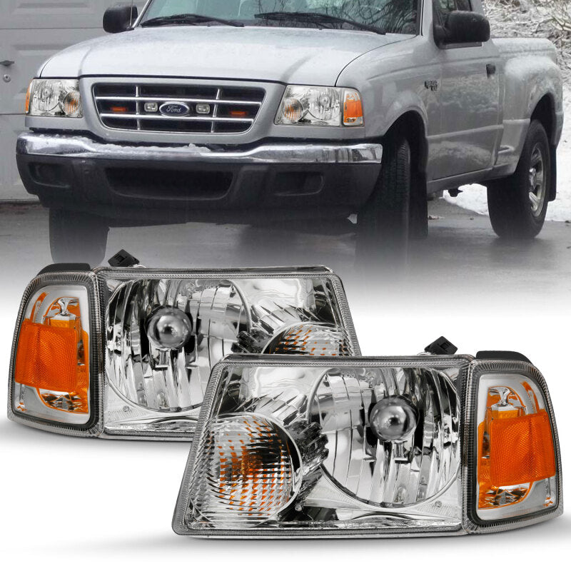 Load image into Gallery viewer, Anzo 111484 ANZ Crystal Headlights
