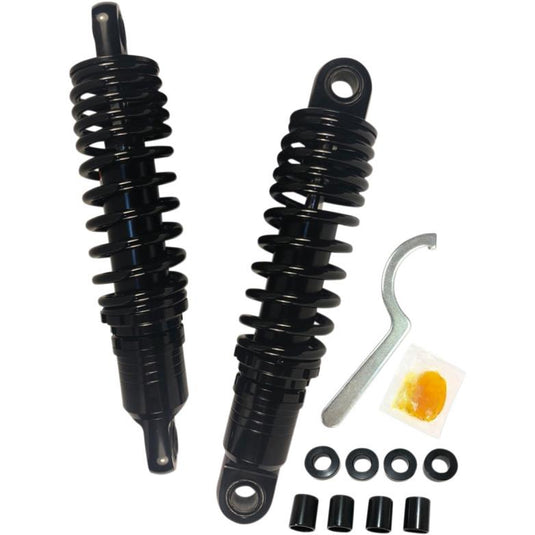 Drag Specialties 1310-1832 Ride-Height Adjustable Shocks - 13in. - Black
