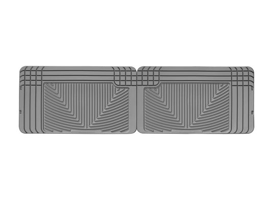 Weathertech W25GR WT Rubber Mats - Rear - Grey