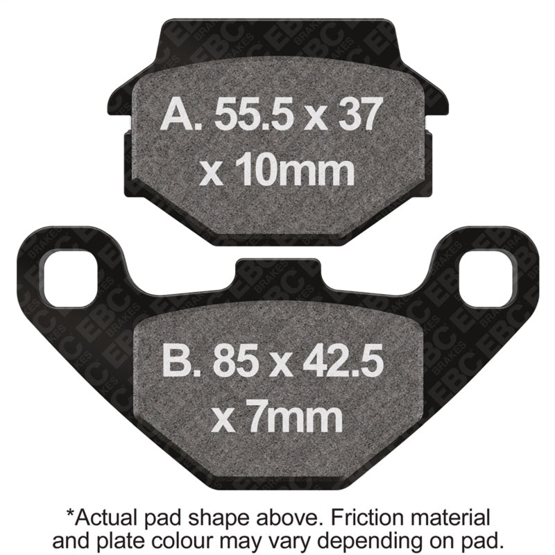 Load image into Gallery viewer, Ebc Powersports FA67/3 EBC FA-SFA-X Brake Pads

