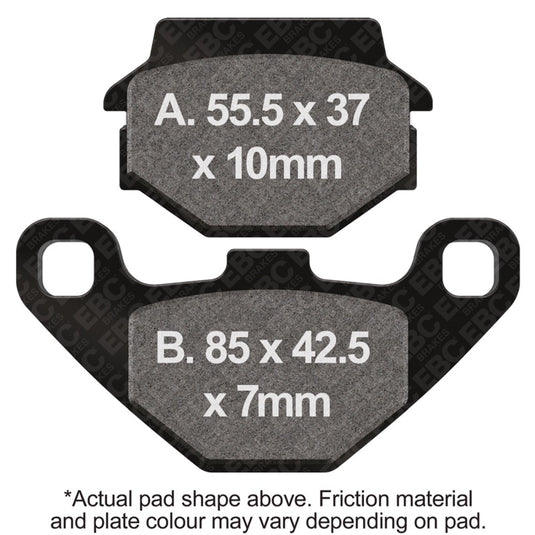 Ebc Powersports FA67/3 EBC FA-SFA-X Brake Pads