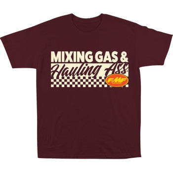 Fmf Racing Mixin T-Shirt (Medium, Maroon)