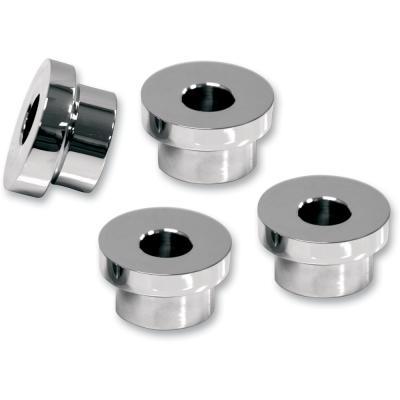 La Choppers LA-7400-00 Triple Tree Riser Angle Adapters - Chrome
