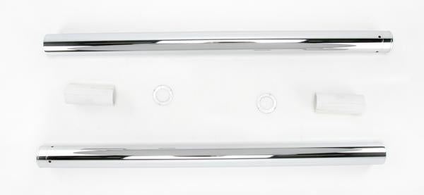 Custom Cycle T 2015UC 49mm Show Chrome Fork Tubes - 29.50in.