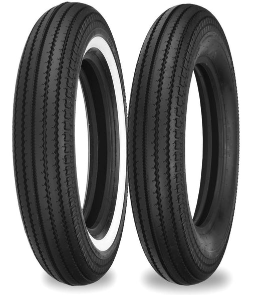 Shinko 87-4621 270 Super Classic Front/Rear Tire - 5.00-16 WW