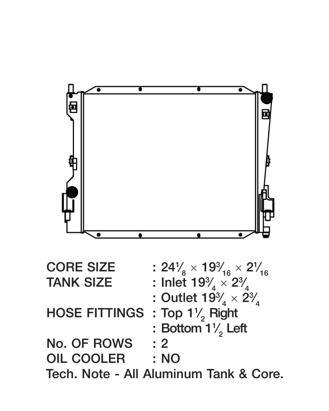 Load image into Gallery viewer, Csf 7037 CSF Radiators - Aluminum
