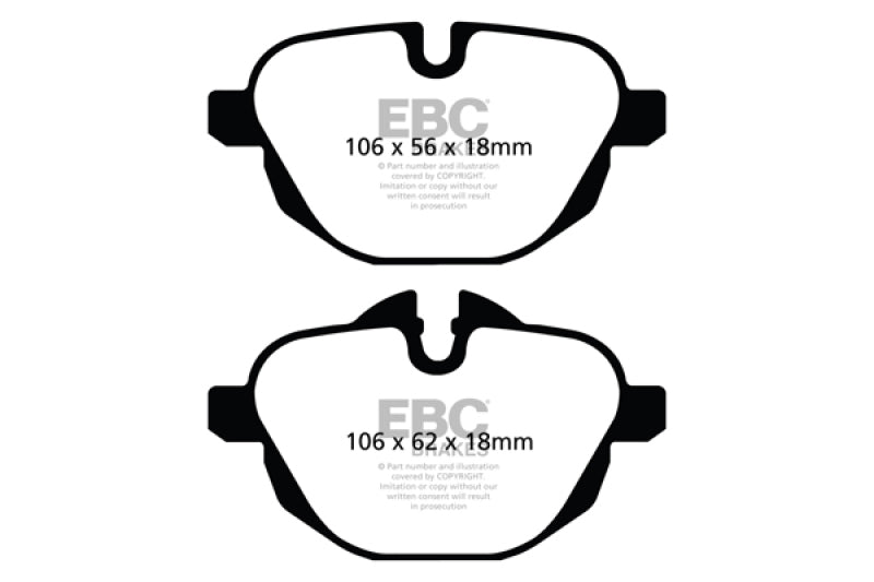 Load image into Gallery viewer, Ebc DP52047NDX EBC Bluestuff Brake Pad Sets
