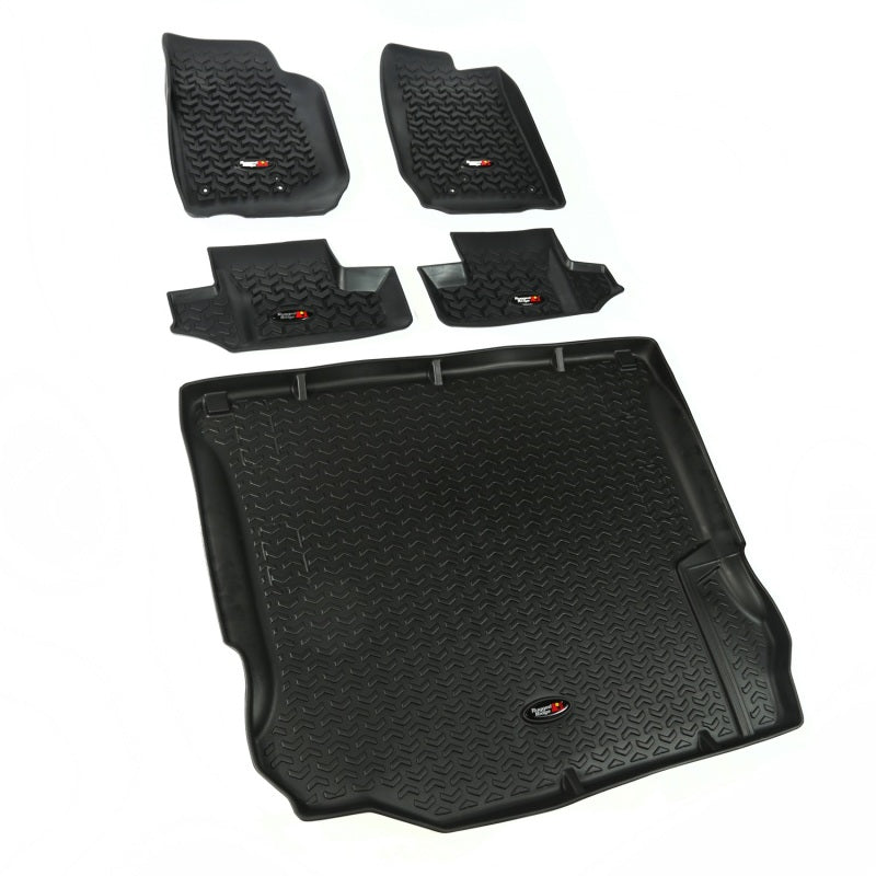 Load image into Gallery viewer, Rugged Ridge 12988.03 RUG Floor Liners - Black
