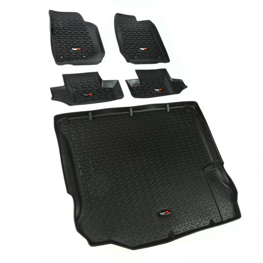 Rugged Ridge 12988.03 RUG Floor Liners - Black