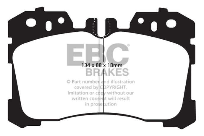 Ebc DP31811C EBC Redstuff Brake Pad Sets