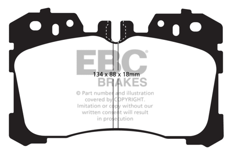 Load image into Gallery viewer, Ebc DP31811C EBC Redstuff Brake Pad Sets
