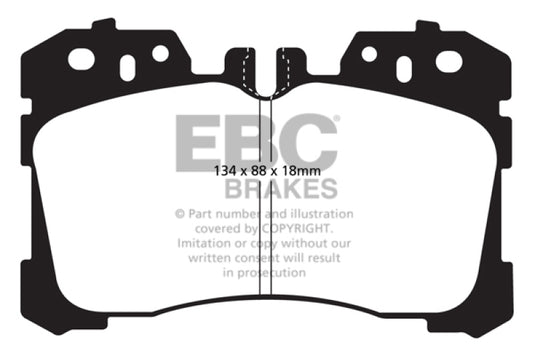 Ebc DP31811C EBC Redstuff Brake Pad Sets